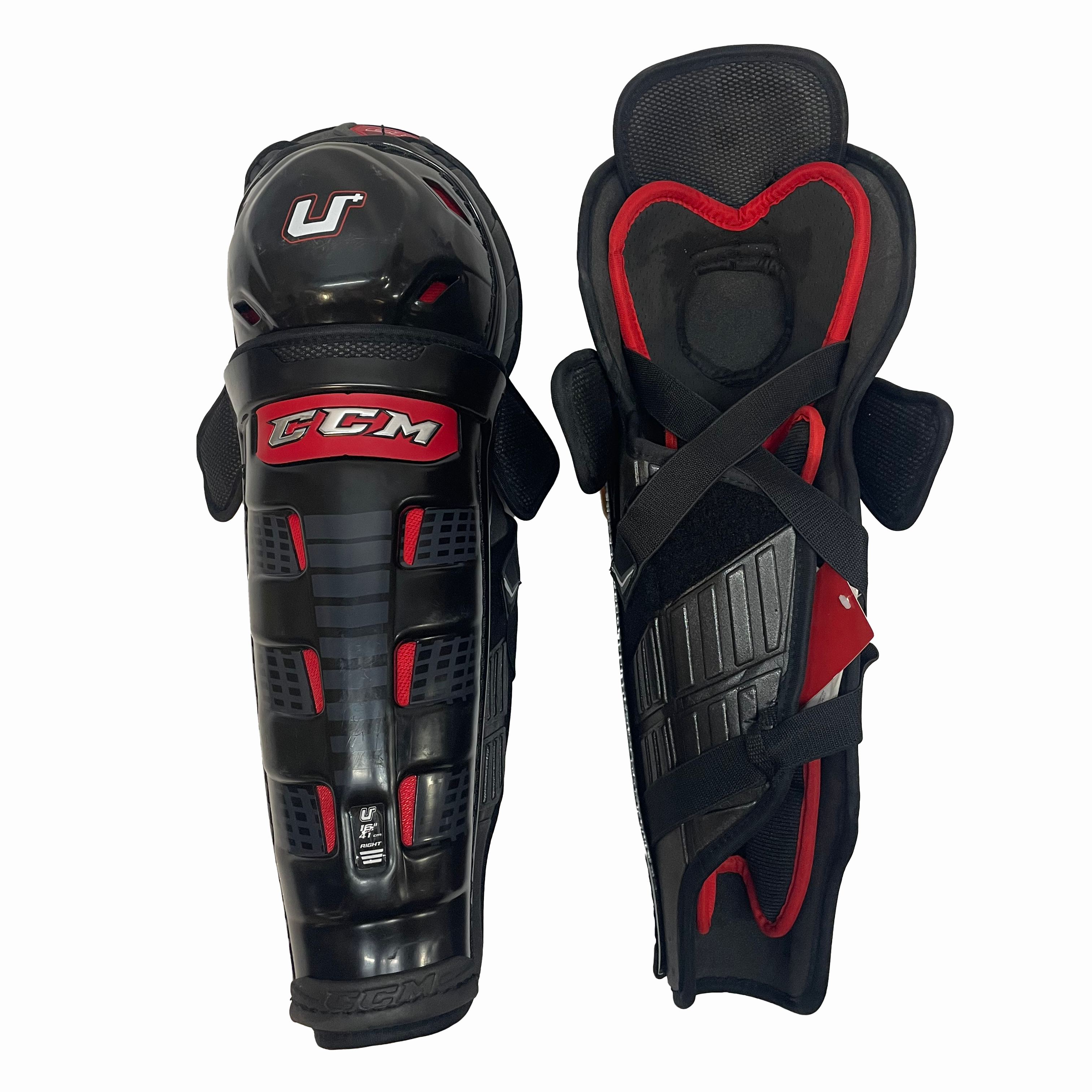 CCM U+ Crazy Light - Protège-tibias